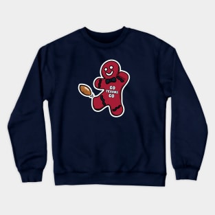 Houston Texans Gingerbread Man Crewneck Sweatshirt